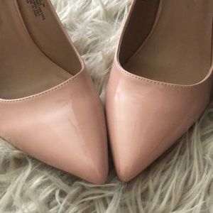 Madden Girl Pretty Pink Nude Point Heels